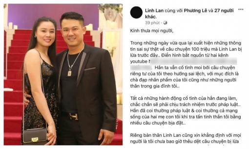 Vợ hai Vân Quang Long phản pháo khi bị tố là đồng phạm trong vụ lừa đảo 100 triệu chi phí tang lễ của chồng