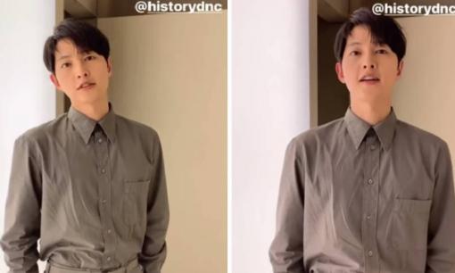 Đẹp trai miễn chê nhưng Song Joong Ki bị soi mặc áo nhàu nhĩ 