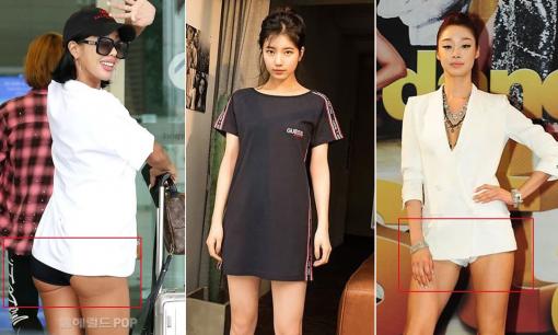 Mỹ nhân Hàn diện mốt giấu quần: Suzy phô diễn chân thon, Jessi lại để lộ vòng ba phản cảm