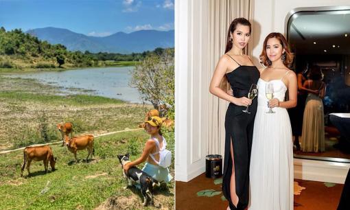 Thấy em gái khó chịu khi một hot girl hỏi khoai lang 'mọc ở trên mặt đất à', Hà Anh bình luận gây chú ý