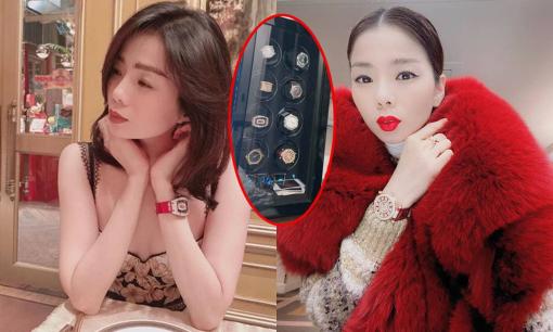 Lệ Quyên khoe bộ sưu tập đồng hồ tiền tỷ, netizen ngỡ ngàng 'mắt chữ A mồm chữ O'