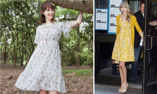 Váy hoa rất kén người mặc, dù có giá trị cao đến đâu nhưng nếu bạn mặc sai cách sẽ trở nên xấu xí