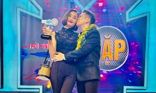 Đỗ An đăng quang quán quân ‘Trời sinh một cặp', Lê Thúy liền tiết lộ điều ít ai biết về chồng