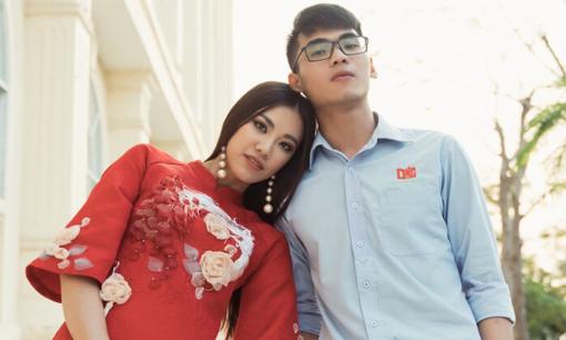 Vẻ ngoài điển trai như hot boy của em trai Á hậu Kim Duyên