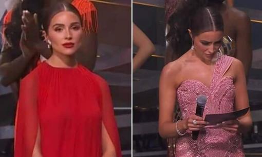 Hoa hậu Olivia Culpo lên tiếng khi bị soi biểu cảm nhăn nhó lúc dẫn chung kết Miss Universe 2020