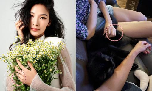 Hoàng Thùy đeo nhẫn ngón áp út, netizen xôn xao Á hậu sắp lấy chồng?