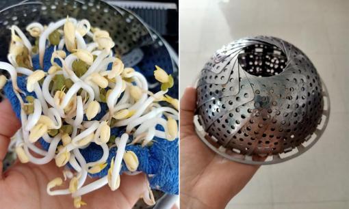 Bí quyết làm giá đỗ mập ngon không lo đắng hay thất bại bằng xửng đồ xôi 