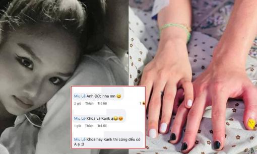 Miu Lê thừa nhận 'thầm thương trộm nhớ' chàng trai có chữ A trong tên, fan đồng loạt 'triệu hồi' Karik
