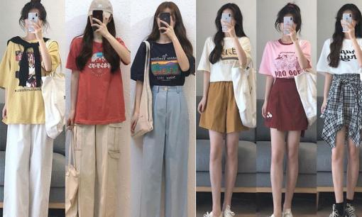 Muôn kiểu mặc đẹp với áo phông ngày hè, vừa thoải mái lại trẻ trung, năng động 'hết sảy'