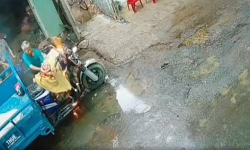 Hàn điện bình xăng xe tự chế, người đàn ông gây họa khiến cả xóm náo loạn tháo chạy 