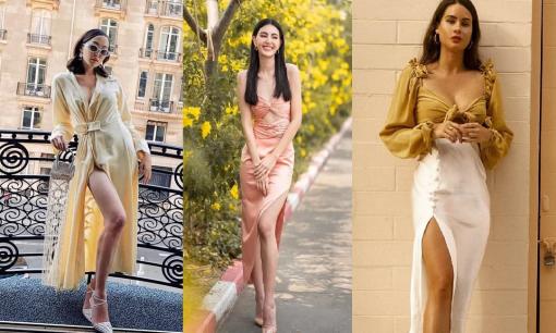 Vừa mát mẻ lại gợi cảm khoe đôi chân dài miên man, một chiếc váy xẻ tà cũng đủ khiến cả thế giới choáng váng
