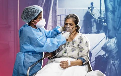 'Nấm đen' lan rộng, cuộc chiến chống dịch của Ấn Độ tồi tệ hơn, người dân đói đuổi theo xe đồ ăn trên đường