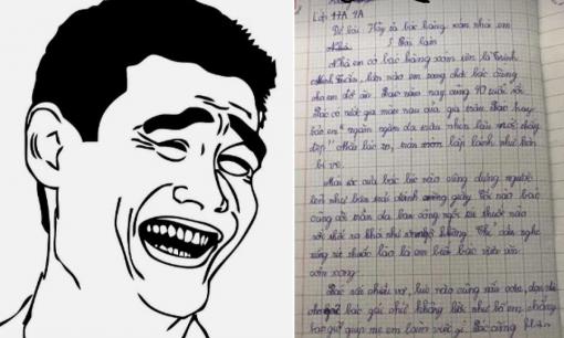 Cười ngất với bài văn tả bác hàng xóm của cậu bé cấp 1: 'Nước da màu nâu của da trâu, hút thuốc lào như Tôn Ngộ Không'