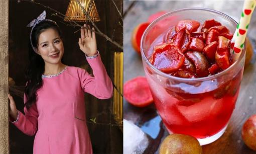 MC Minh Trang bật mí cách làm siro mận để giải khát mùa hè