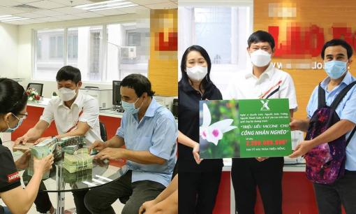 Vừa ủng hộ dịch Covid-19, Quyền Linh tiếp tục trao 2,2 tỷ mua vắc xin cho công nhân nghèo