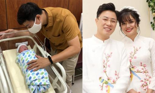 MC Lê Anh và bà xã chào đón con đầu lòng