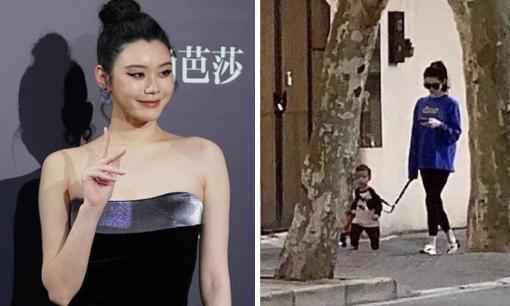 Con dâu trùm sòng bài Macau bị 'ném đá' vì chỉ dán mắt vào điện thoại, 'dắt con như dắt cún đi dạo'