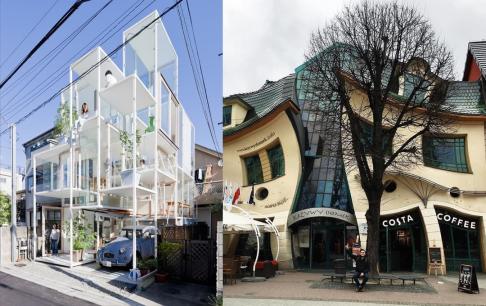 3 ngôi nhà kì lạ nhất thế giới