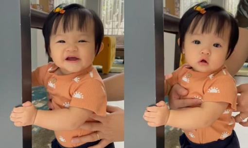 Con gái 'kể chuyện' hài hước đến độ Đàm Thu Trang không hiểu gì nhưng cũng phải bật cười