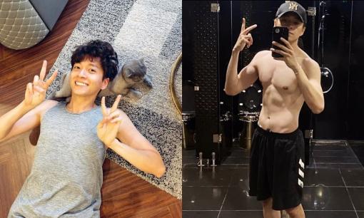 Vừa khoe body 6 múi không lâu, Ngô Kiến Huy lộ thân hình gầy gò, hốc hác khiến fan 'lo sốt vó'