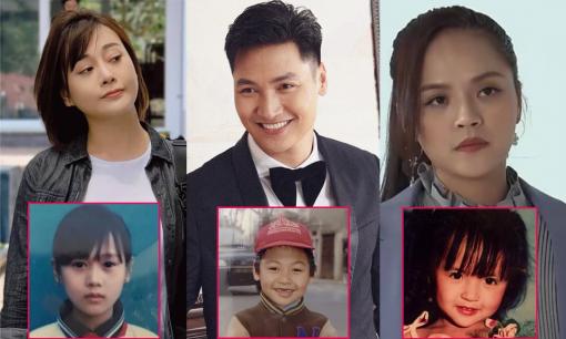 Ngắm ảnh hồi nhỏ của dàn diễn viên 'Hương vị tình thân': Mạnh Trường sún răng, Thu Quỳnh xinh như búp bê 