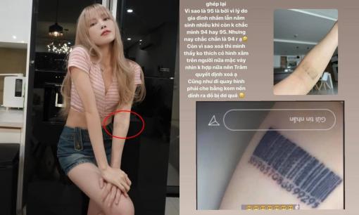 Thiều Bảo Trâm giải thích rõ lý do và ý nghĩa thực sự của hình xăm bị nghi liên quan đến Sơn Tùng 