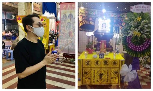 Đám tang MC Cẩm Liên vắng lặng và thưa thớt khách viếng