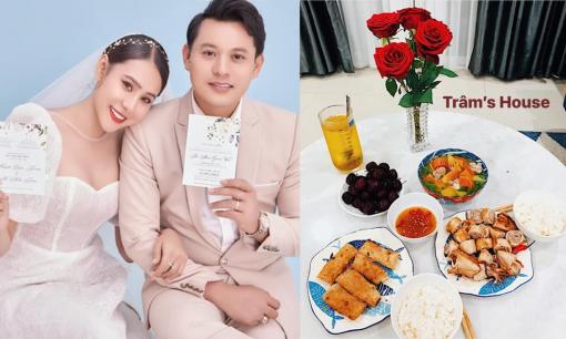 Hồ Bích Trâm khoe album đồ ăn mình nấu cùng lời tiết lộ: 'Trước khi lấy chồng em đã nấu rất nhiều món, tập riết cũng được'