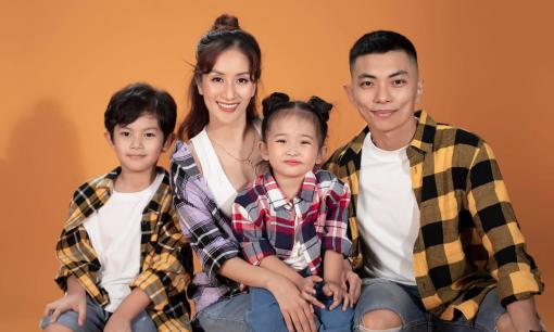 Gia đình Khánh Thi thực hiện bộ ảnh bên nhau nhân dịp con gái tròn 3 tuổi