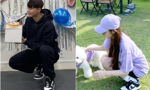 Không thừa nhận hẹn hò nhưng Park Min Young lại bị soi đi giày đôi với Park Seo Joon