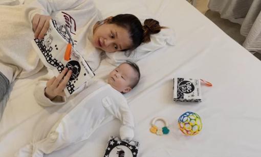An Nguy chia sẻ một số kinh nghiệm chăm con, tiết lộ bé Bay 3 tháng đã ăn ngủ đúng giờ