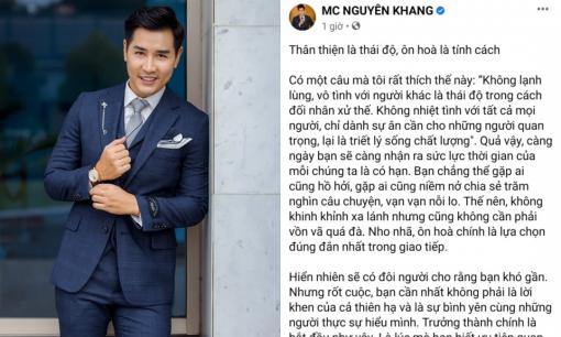 MC Nguyên Khang đáp trả cực căng khi bị ghét ra mặt: 'Không thích thì biến'