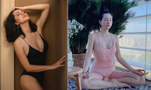 Cựu người mẫu Ngọc Thúy - vợ cũ đại gia Đức An tiết lộ bí quyết giữ dáng sau 3 lần sinh nở 