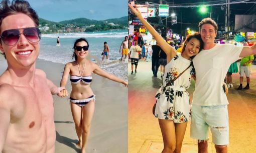 MC Hoàng Oanh lần đầu tiết lộ thời điểm chính thức yêu chồng Tây, khoe loạt ảnh chưa từng công bố đẹp phát mê 