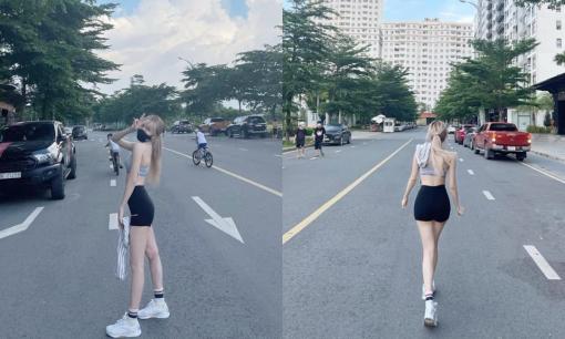 Thả dáng khi tập thể dục, Thiều Bảo Trâm khiến fan nhí phải ngoái nhìn vì body đẹp không chỗ chê