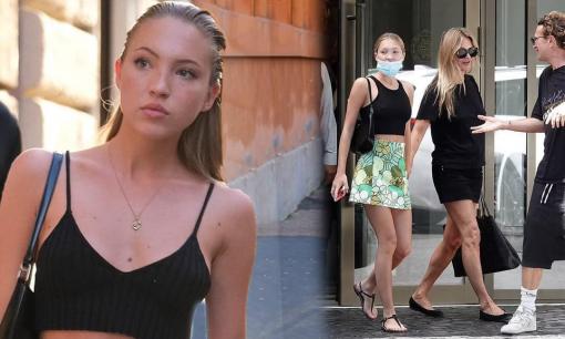 Mẹ con siêu mẫu Kate Moss cùng 'thả rông' dạo phố, con gái 18 tuổi khoe đôi chân dài cực phẩm thừa hưởng từ mẹ 