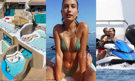  Mục sở thị chuyến nghỉ dưỡng 1000 bảng/đêm của Justin - Hailey: Bồn tắm cẩm thạch, giường đôi 'lộ thiên', quầy bar hồ bơi và những khoảnh khắc nóng bỏng 