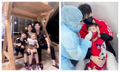 Chỉ một cử chỉ đã chứng minh chồng trẻ Thu Thủy hết mực yêu chiều con riêng của vợ 