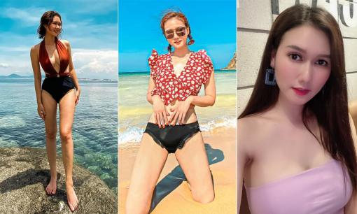 Ngắm gu thời trang nóng bỏng, sành điệu của diễn viên Hương Giang 'Mùa hoa tìm lại'