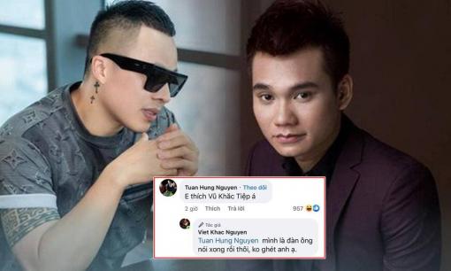 Bị Tuấn Hưng 'cà khịa' hỏi chuyện Vũ Khắc Tiệp, Khắc Việt đáp trả thẳng thắn khiến dân mạng bất ngờ