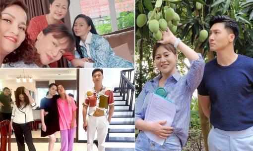 Hậu trường phim 'Hương vị tình thân': Phương Oanh - Mạnh Trường cực tình, dàn diễn viên nhắng nhít