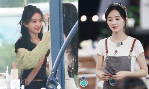 Rò rỉ ảnh Triệu Lệ Dĩnh xinh hút hồn giữa dàn chị em trong show nấu ăn, liệu có còn bị mang tiếng 'lười chảy thây' như mùa trước?