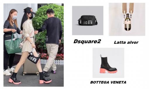 Thời trang sân bay của Triệu Lệ Dĩnh gây chú ý, sau ly hôn gu ăn mặc ngày càng 'lên hương' một trời một vực