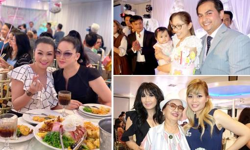 Sao hải ngoại tham dự tiệc sinh nhật của con gái MC Đức Tiến