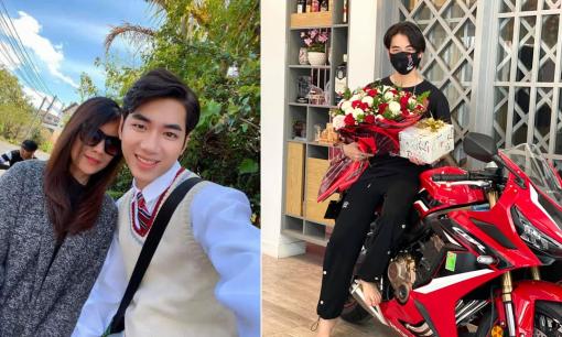 K-ICM được mẹ nuôi tặng xe mô tô dịp sinh nhật?