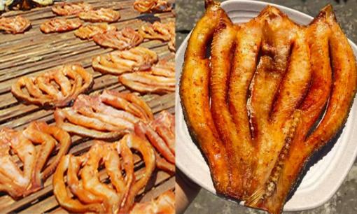 Tranh thủ trời nắng, làm khô cá lóc vừa ngon lại bảo quản được lâu