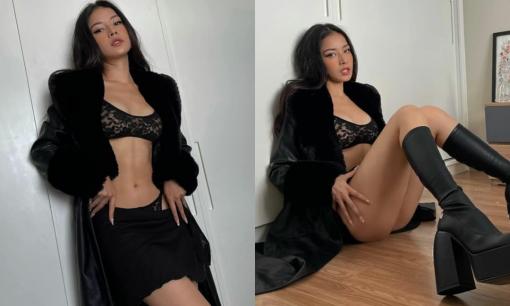 Chi Pu lên đồ cực 'bén' để chụp ảnh tại gia, body 'chuẩn đét' gây chú ý nhưng vẫn không bằng biểu cảm 'hư hỏng'