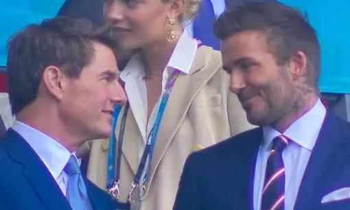 Hội tụ chung một khung hình, David Beckham và Tom Cruise khiến thế giới 'chao đảo'