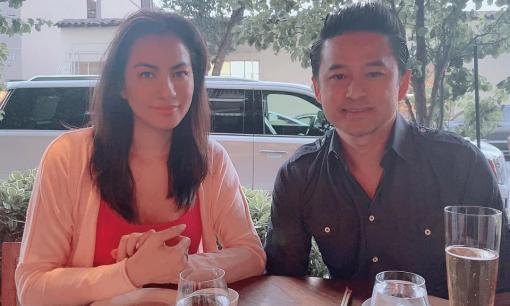 Cựu siêu mẫu Ngọc Thúy kỷ niệm 5 năm ngày cưới với chồng luật sư 