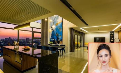Mê mẩn khi ngắm căn penthouse mới tậu của Hoa hậu Ngọc Diễm 